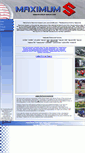 Mobile Screenshot of maximum-suzuki.com
